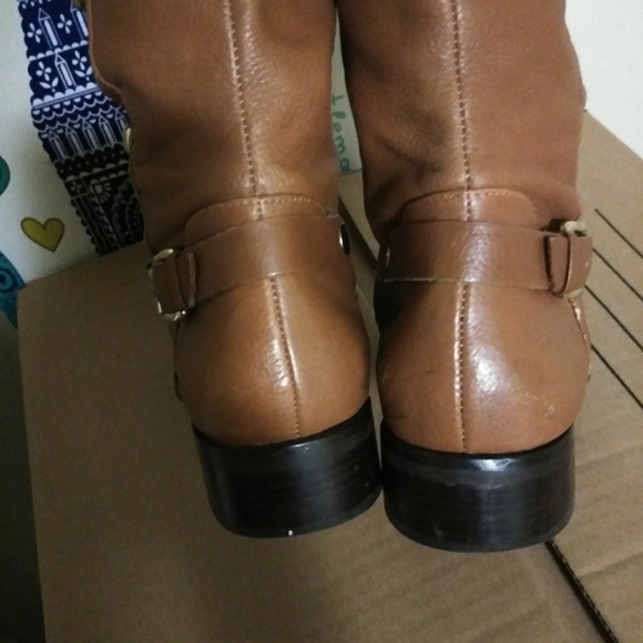 Michael Kors Tall Leather Boots - Picture 3 of 10